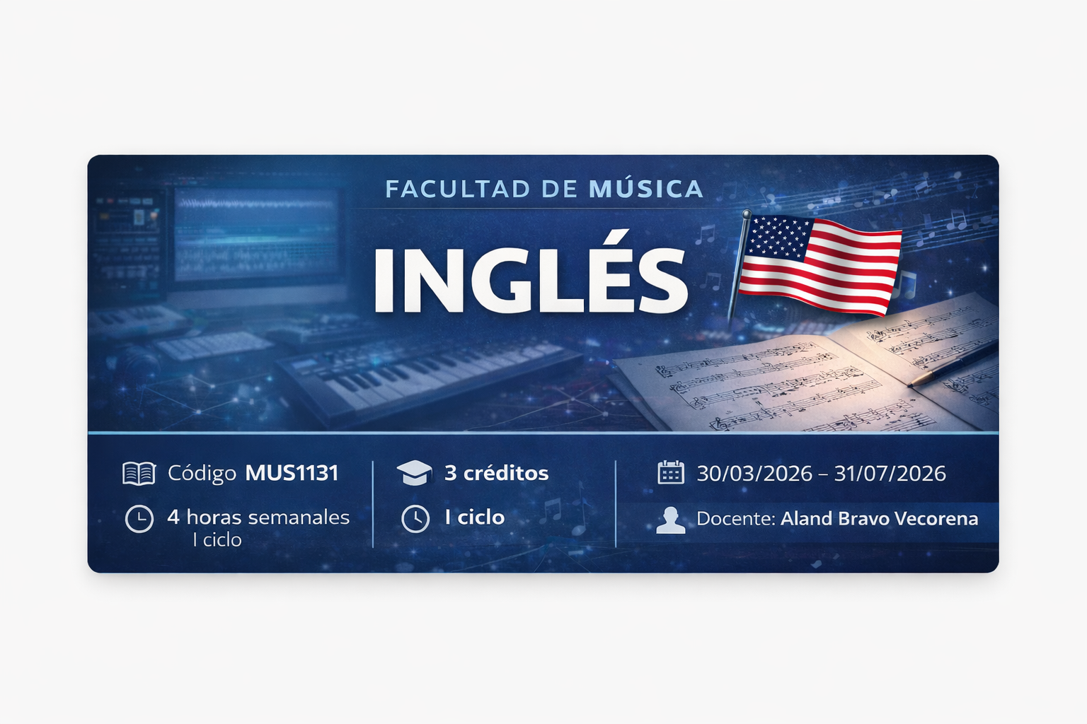 Inglés MUS1131